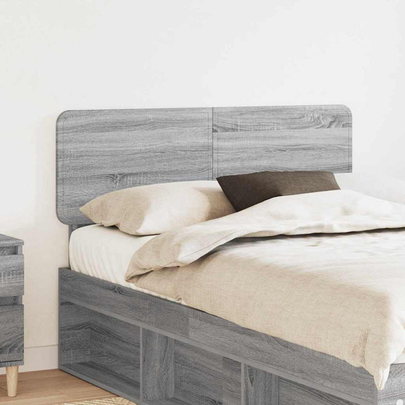 Headboard, EU Double - 135 x 200 cm, Grey Sonoma