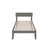 Farrah Solid Hardwood Platform Bed -463189440-490413756