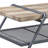 Oak & Sandy Gray Finish Coffee Table