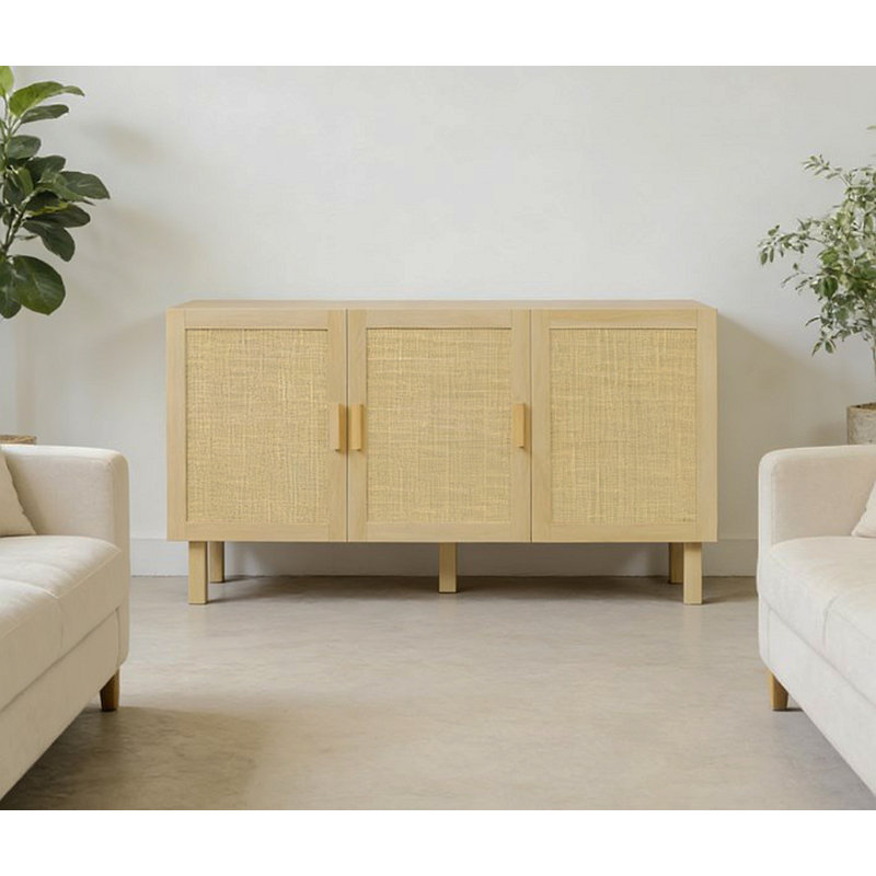 Buffet, armoire de cuisine avec tablettes réglables