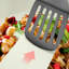 Polished Mirror Finish Cooking 9 Piece Kitchen Dishwasher Safe Utensil Set