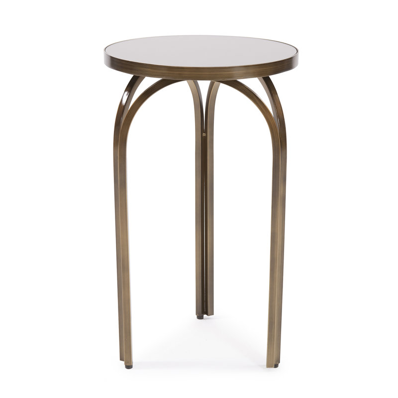 Juni Glass Top End Table