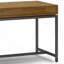 Banting - Bureau Mid Century - Brun selle moyen-1138919404