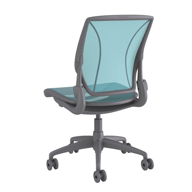World Mesh Task Chair, Gray, Silver, Adjustable