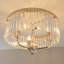 Bothell Glass Semi Flush Mount