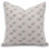 Linen Floral Pillow Cover