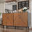 58" Modern Coffee Bar with 4 Doors-1411465114
