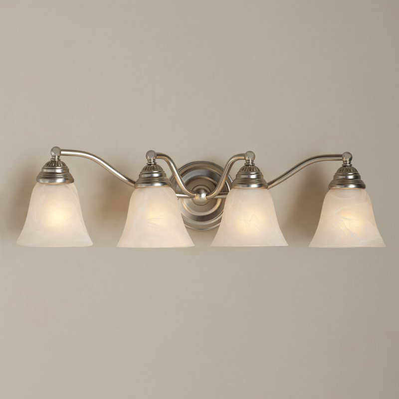 Moyer 4 - Light Dimmable Vanity Light, Brushed Nickel