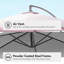 300cm Cantilever Parasol