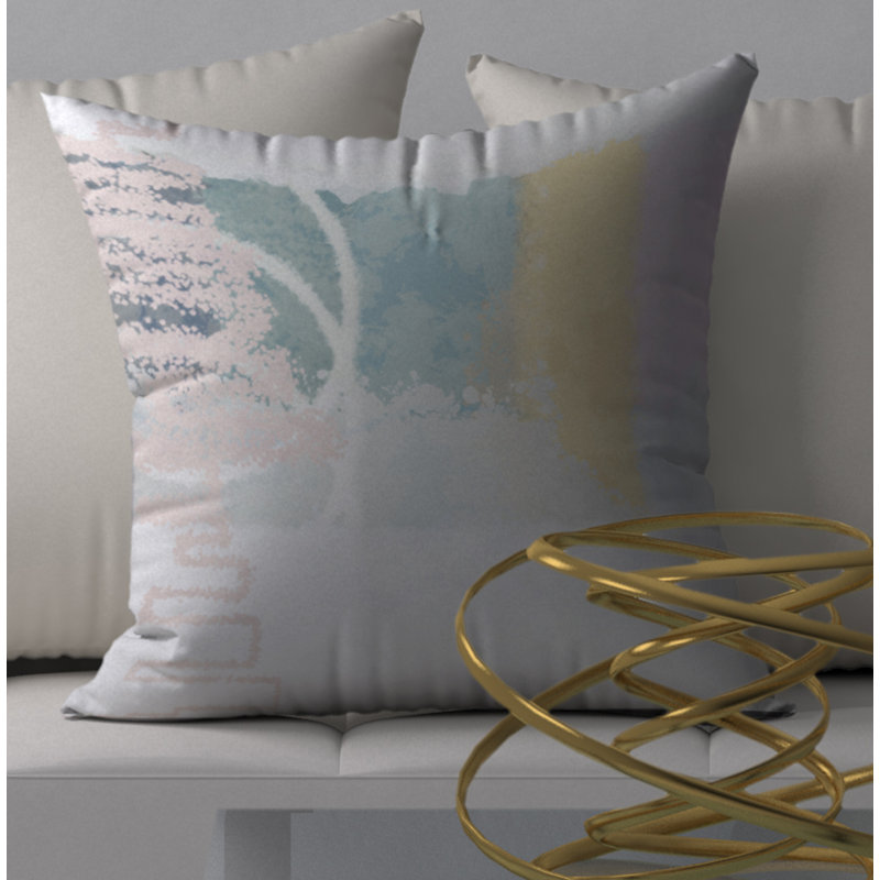 Housse de coussin décorative carrée renommée opulent, 20 po X 20 po