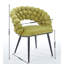 Chaise moderne avec un design ergonomique et des pieds stables pour le bureau, le salon de style 2 pièces avec rembourrage doux