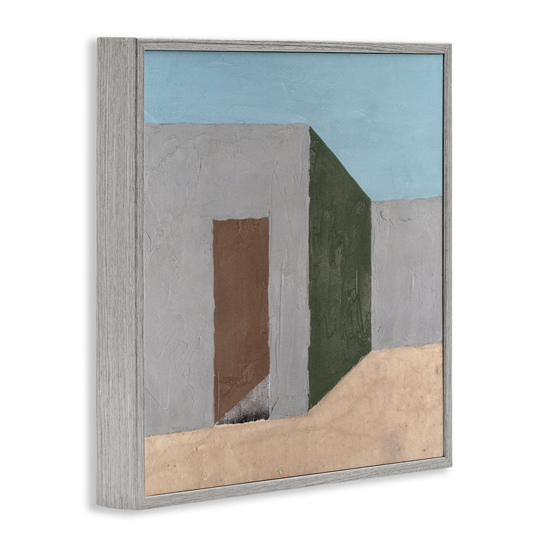 Sud-ouest d'Adobe, estampe numérique de Michael Willett, H 12 po x l 12 po, Estampe numérique Farmhouse