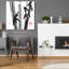 «Bamboo Carre 01» par Pechane, art mural en verre acrylique-2039103596