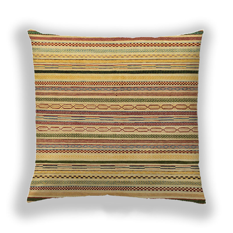 Abstract Throw Pillow, Microsuede