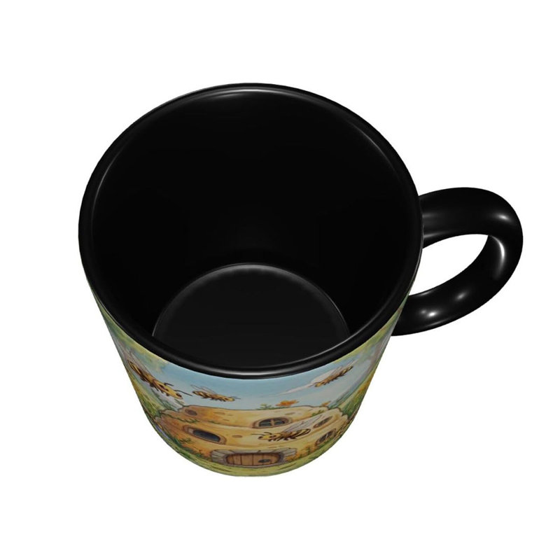Bee Coffee Mug 11oz Ceramic Cup