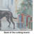 German Shorthaired Pointer Cozy Christmas Glass Cutting Board Large