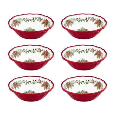 6 Piece Dining Salad Bowl Set