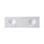 Meuble-lavabo double 73 po avec plateau en marbre Elmano-794570908