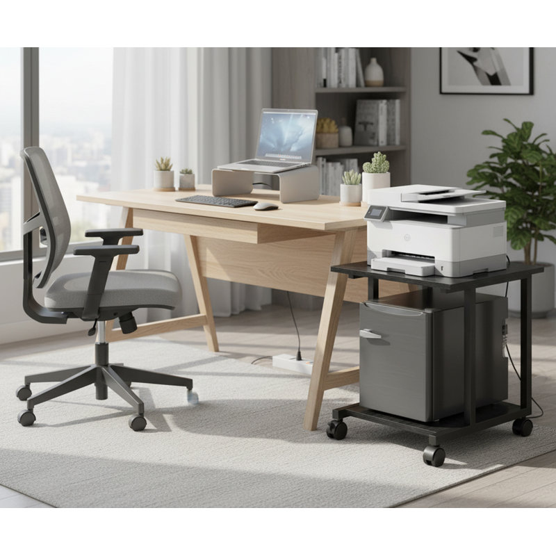 35.5cm H x 52cm W Printer Stand