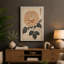 Chrysanthemum Study Japandi - Wrapped Canvas-1649422366-1649422367
