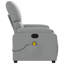 vidaXL 6-Point Massage Recliner Chair for Living Room, Adjustable Back & Footrest, Cup Holder-128800823