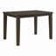 Table de hauteur comptoir classique avec mobilier de salle à manger carré en bois amovible