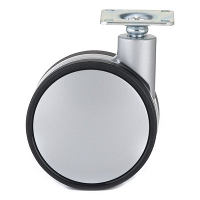 Contemporary Twin Wheel Caster