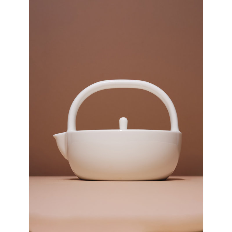 Petite théière, Blanc