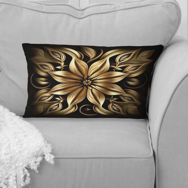 Coussin Golden Lily