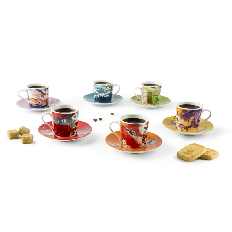Fuji Porcelain Coffee Cup