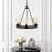 Hylton Kitchen Island Wagon Wheel Chandelier-1515484489