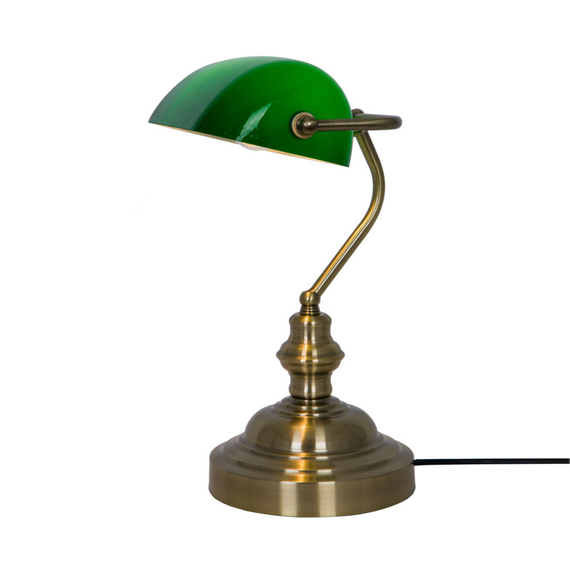 Julianne Metal Bankers Lamp