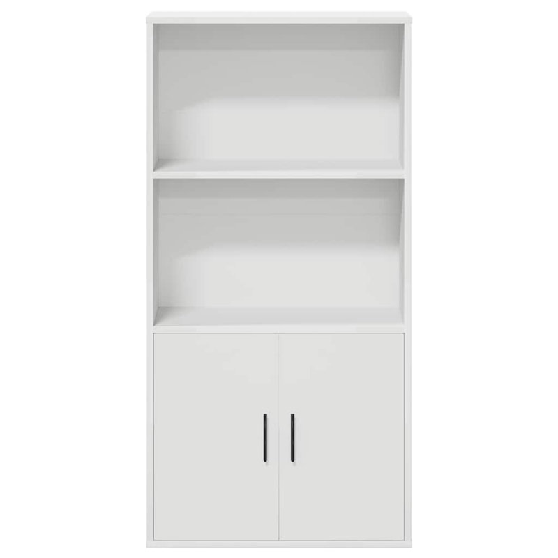 Bookcase 60X24x120 Cm Engineered Wood, White