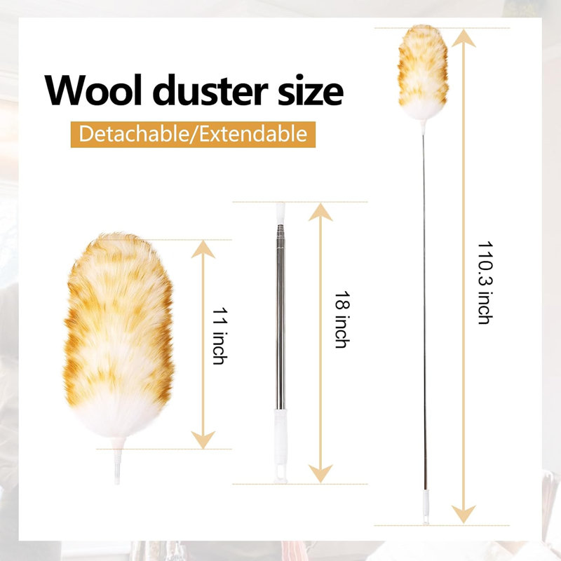 Adjustable Dusters with Replaceable Head