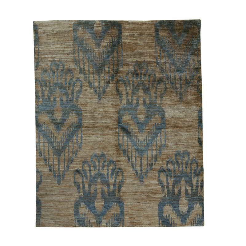 Wool Ikat Area Rug