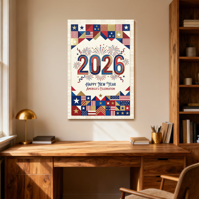 Motif de feux d'artifice Fashion, H 12 po x l 18 po
