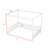 Wooden Canopy Floor Bed With Fence-1985284434-1985284432