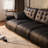 Oversized Sectional Couches for Living Room FSC Certified Pu Leather Cloud Couch Sleeper Sofa Adjustable Back Chaise Detachable Armrest Cushion (Black, 158"- 4 Seat)-1189098105-1189098103