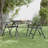 Garden Table Anthracite Expanded Metal Mesh Large Durable Outdoor Dining Table