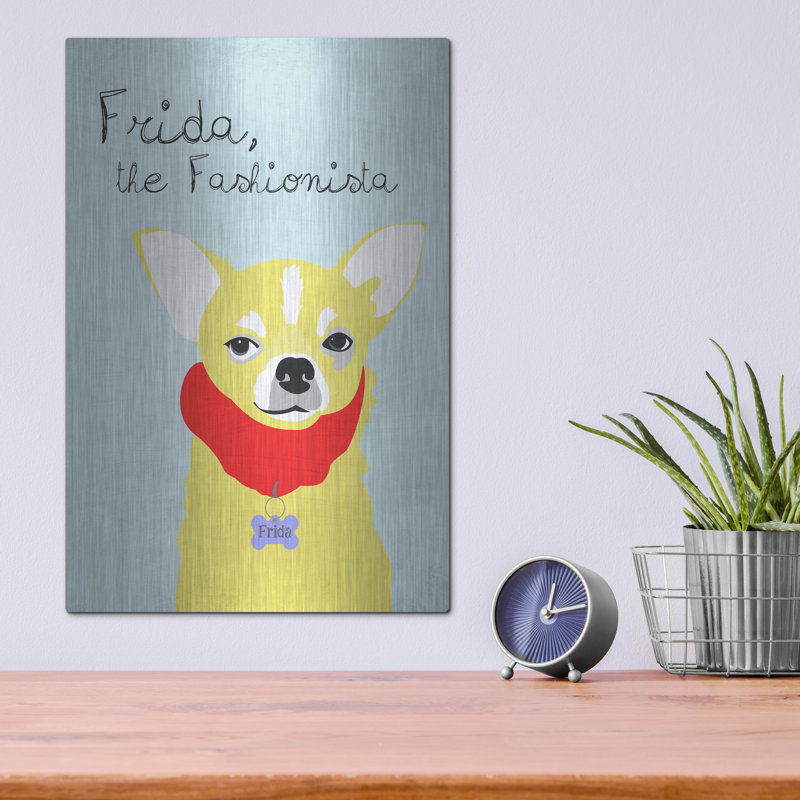 «Frida The Fashionista Chihuahua» par Ginger Oliphant