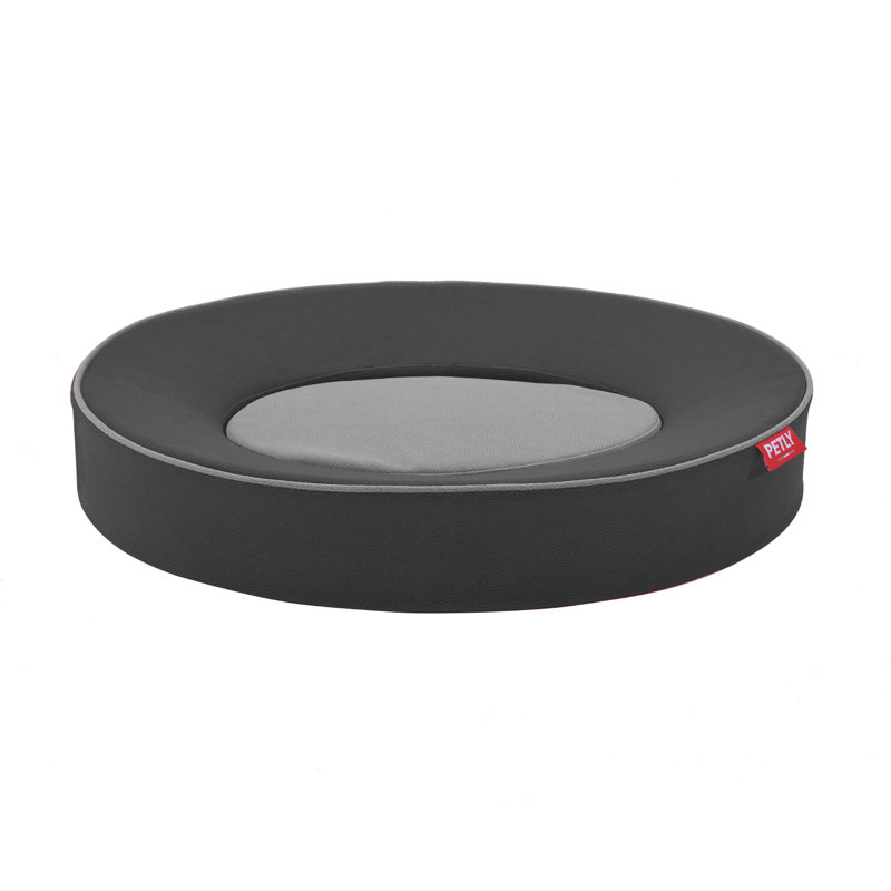 Orthopedic Microfibre Pet Bed, Dark Grey