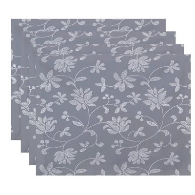 Aspacio Polyester Floral Rectangle Placemat
