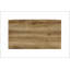 Table basse en panneau de fibres à densité moyenne avec grain de bois sculpté, compartiments ouverts multi-rangements pour le salon moderne