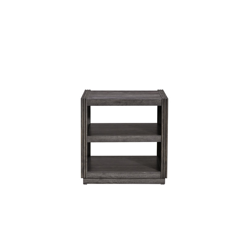 Keniston End Table w/ Center Shelf