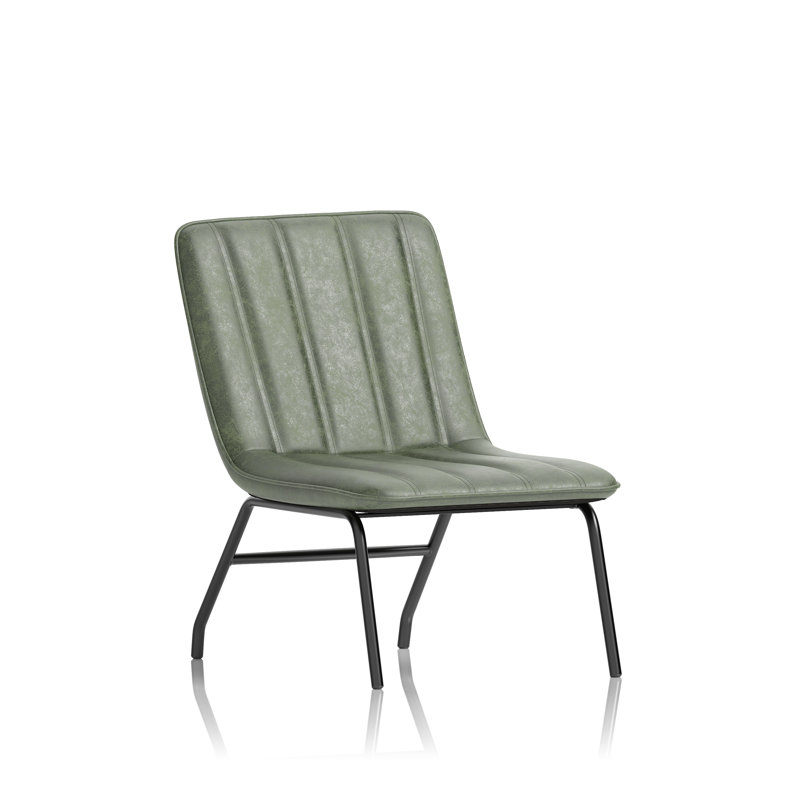 Upholstered Accent Chair, Green