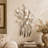 Aynsley Capiz Shell Floral White Wall Decor with Capiz Accents