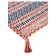 Azizi Striped Hand Woven Cotton Orange Rug