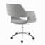 Chaise de travail contemporaine en métal chromé-547292328-547292343