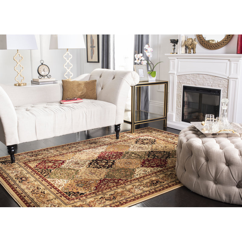 Tapis performance oriental Malayah, Rectangle 4 pi x 6 pi