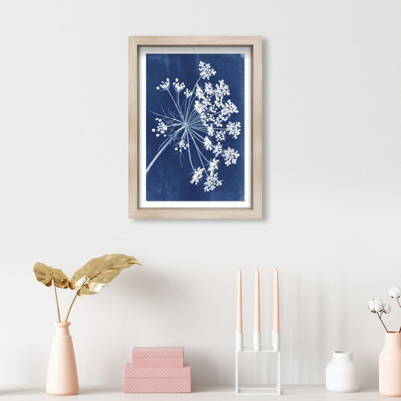 Queen Lace Print by Oliver Gal, 11.5"H x 16.5"W, Natural Oak Shadowbox